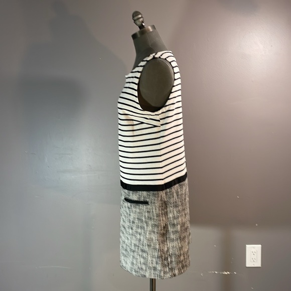 Loft dress in size 12  - 100% cotton.  Tweed looking bottom - French inspired - Picture 3 of 17